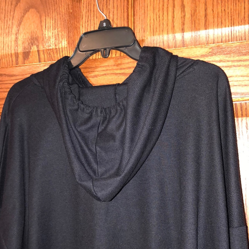 SO Black Hoodie with White Stripes - Picture 4 of 10